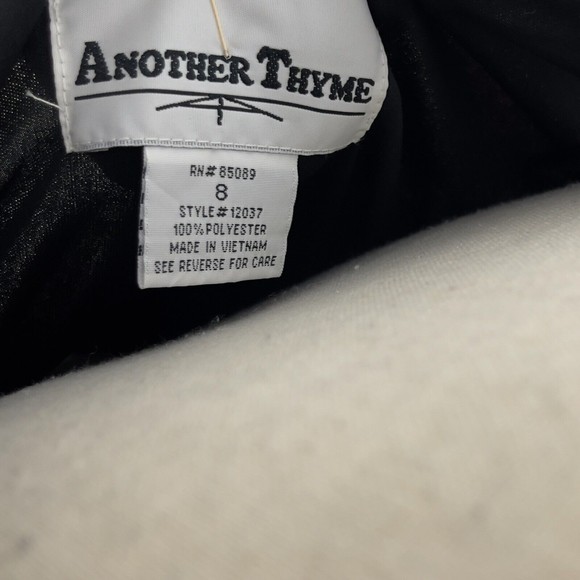 Another Thyme Womens Sleeveless Floral Chiffon Midi Dress Pullover Surplice 8 - Picture 12 of 12